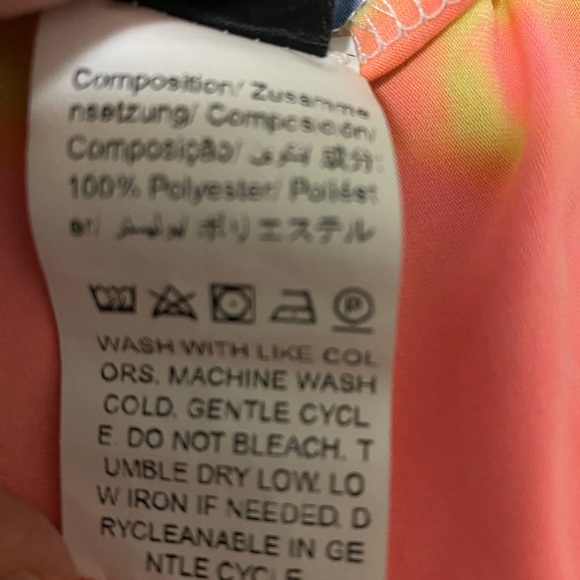 SHEIN Curve Plus Tie Dye Criss-Cross Cami Dress Size 3XL - Picture 8 of 12